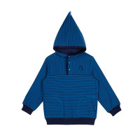 Vorschau: Finkid Kalajoki Kinder Sweathoodie mit Ringeln Vorschau: Finkid Kalajoki Kinder Sweathoodie mit Ringeln